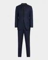 Tom Ford Men's O'connor Prince Of Wales Sport Coat In Navy Multi