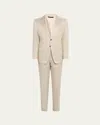 Tom Ford Men's O'connor Silk-linen Twill Suit In Champagne