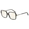 Tom Ford Men's 53mm Brown Opticals Ft5915-b-045-53 In Black