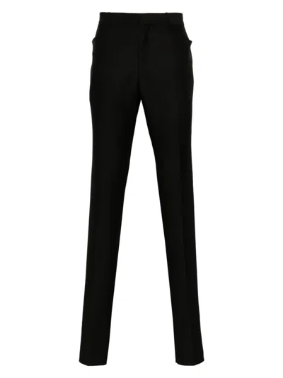 TOM FORD MEN'S ORGANZA SILK POPLIN ATTICUS WESTERN POCKET PANT
