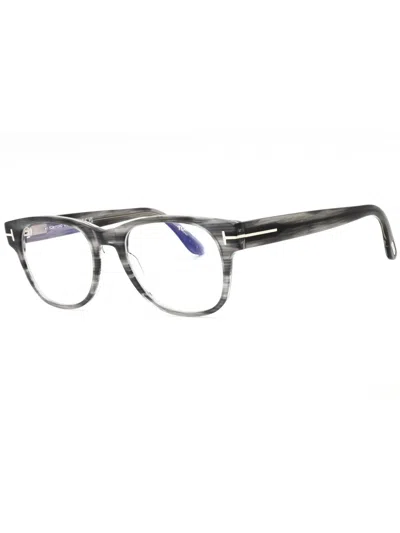 Tom Ford Men's Oval Eyeglasses - Timeless Style And Comfort In Gray