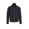 Tom Ford Contrast-color Paneled Jacket In Black