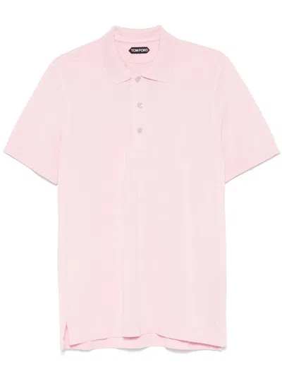 TOM FORD TOM FORD MEN PIQUÉ POLO SHIRT