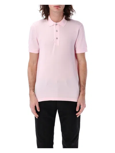 TOM FORD MEN'S PIQUET POLO T-SHIRT
