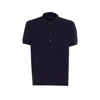 Tom Ford Polo Shirt With Button Placket And Collar In Black