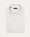 Tom Ford Mens Optical White Slim-fit Long-sleeves Cotton-poplin Shirt