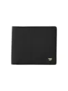 Tom Ford Textured Black Bifold Wallet In Black