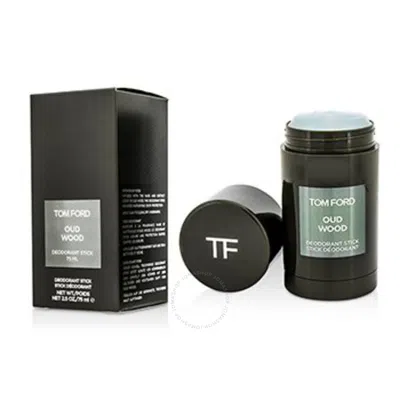 Tom Ford Men's Private Blend Oud Wood Deodorant Stick 2.5 oz Bath & Body 888066035309 In Black