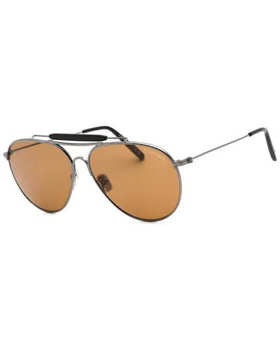 Tom Ford Men's Raphael 59mm Sunglasses In Brown