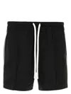Tom Ford Satin Bermuda Shorts With Pockets And Elastic Waistband