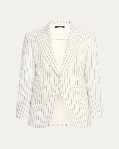 TOM FORD MEN'S SHELTON PINSTRIPE SPORT COAT
