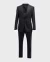 Tom Ford Shelton Two-piece Tailored Suit In Dark Grey