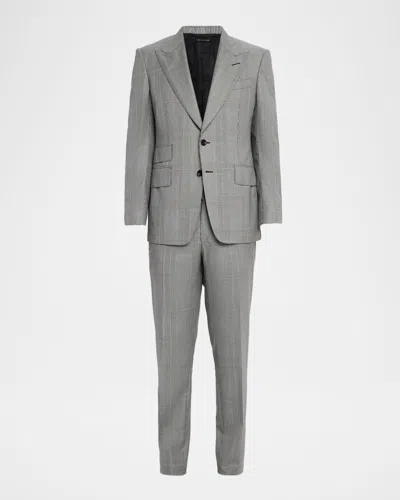 Tom Ford Men's Shelton Wool Prince Of Wales Suit