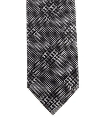 Pre-owned Tom Ford Men's Silk Tie In Black