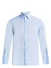 Tom Ford Fitted Shirt With Long Sleeves And Spread Collar