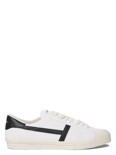 Tom Ford Men's Sneakers & Slip-on In White