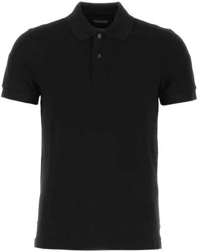 TOM FORD MEN'S SOFT COTTON POLO SHIRT