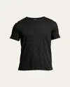 Tom Ford Men's Solid Stretch Jersey T-shirt In Black