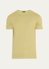 Tom Ford Men's Solid Stretch Jersey T-shirt In Matcha