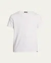 Tom Ford Logo-appliqué Jersey T-shirt In White