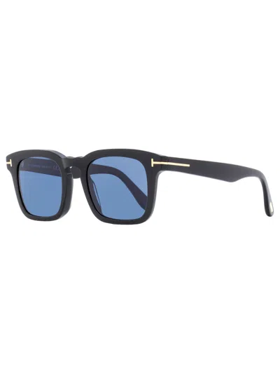 Tom Ford Men's Square Sunglasses Tf751 Dax 01v Black 50mm In Multi