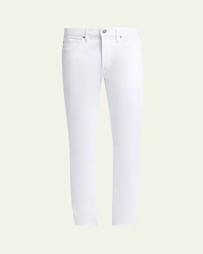 Tom Ford Men's Straight Corduroy Cotton Jeans In White