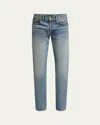 Tom Ford Whiskering-effect Straight-leg Jeans In Denim