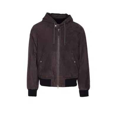 Tom Ford Men Suede Blouson