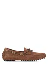 Tom Ford Suede Rod Driver Loafer In Multi