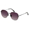 Tom Ford Men's 56mm Silver Sunglasses Ft0976-k-08b-56 In Purple