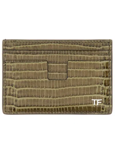 TOM FORD TOM FORD MEN T LINE CARD HOLDER
