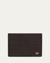 Tom Ford Men's T Line Python-effect Card Holder