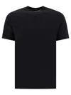 Tom Ford Round Collar Logo T-shirt In Black