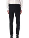 Tom Ford Tailored Trousers Featuring Front Crease In Black