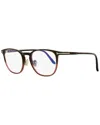 Tom Ford Blue Light Block Cat Eye Ladies Eyeglasses Ft5949-b 001 56 In Brown