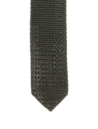 Pre-owned Tom Ford Men's Tie In Green