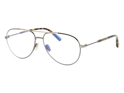 Pre-owned Tom Ford Men's  Aviator Eyeglasses In Grey (ft5829/b 008)