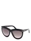 Tom Ford Men's  Doris Ft1112 01b Sunglasses In Shiny Black