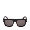 Tom Ford Fausto Square Frame Sunglasses In Black Matte