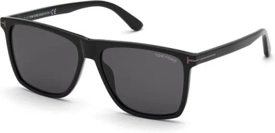 Tom Ford Fletcher Ft0832-n 01a In Shiny Black