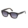 Tom Ford Snowdon Grey Gradient Square Mens Sunglasses Ft0237 05b 52 In Black
