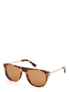 Tom Ford Lionel Brown Square Men's Sunglasses Ft1105 55e 55 In Havana