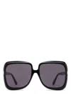 Tom Ford Lorelai Ft1156 01a In Shiny Black