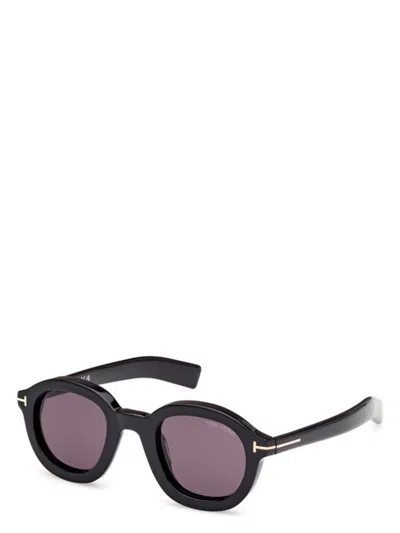 Tom Ford Raffa Ft1100 01a In Shiny Black