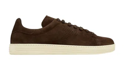 Pre-owned Tom Ford Men's  Warwick Sneaker Sneakers In Brown