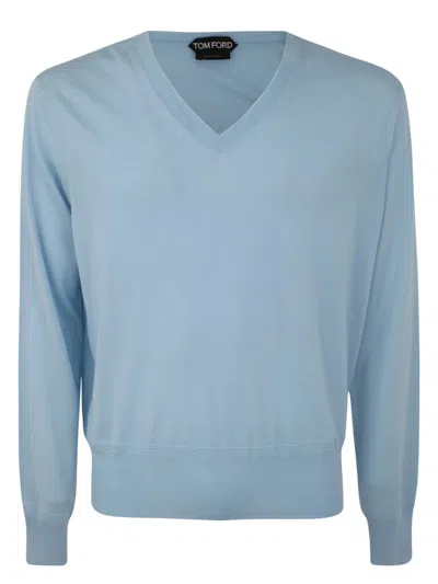 TOM FORD MEN'S V NECK SWEATER