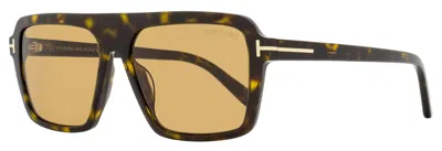 Tom Ford Men's Vincent Sunglasses Tf1176 52e Havana 56mm In Multi