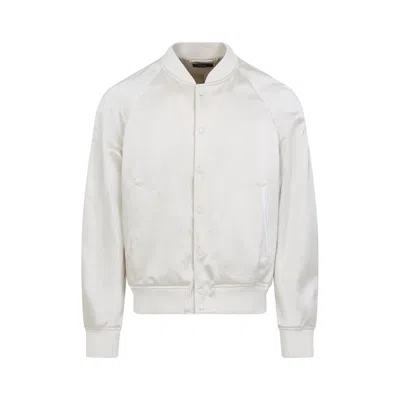 TOM FORD MEN'S VISCOSE BOMBER JACKET