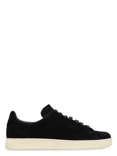 TOM FORD MEN'S WARWICK SUEDE SNEAKERS