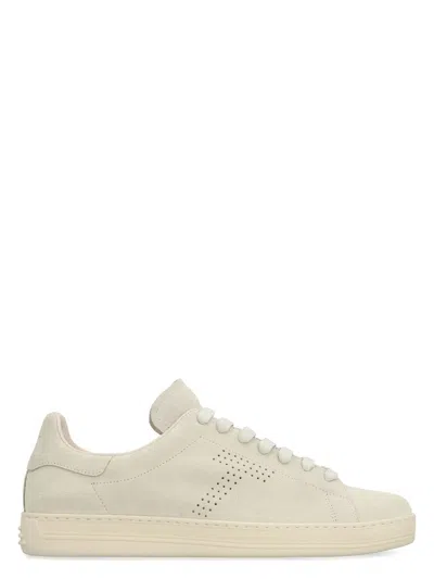 TOM FORD MEN'S WARWICK SUEDE SNEAKERS